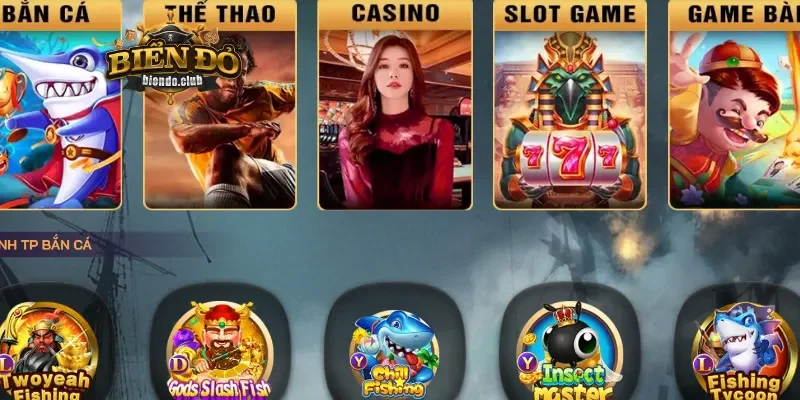 Cổng game Biendo - Điểm đến giải trí đỉnh cao cho cược thủ 2 Kho trò chơi đa dạng tại Biendo